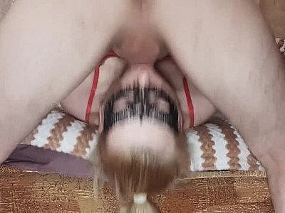 Throat Blowjob from Babe