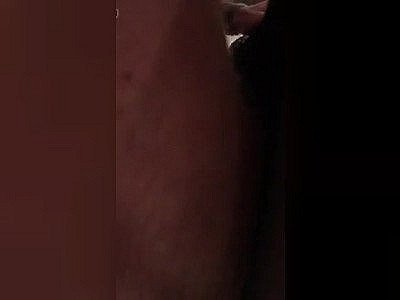 Triple creampie for wife, no cleanup, thick cum oozes out