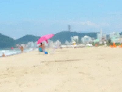 See Through Bikini in Public Beach