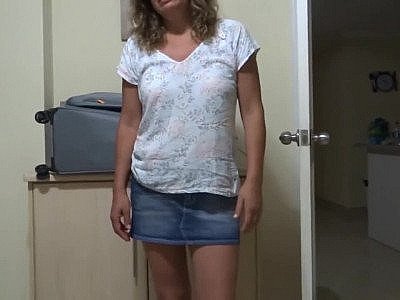 My Latina Wife's Hairy Sister Shows Off and Asks Me to Masturbate While She is F