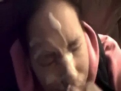 Facial Queen Compilation - 50 Ropes of Cum for Facial Addict