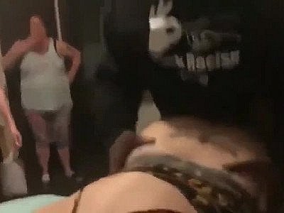 Four Daughters with Mom Watching