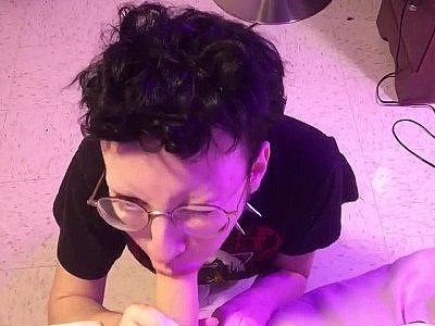 Femboy chokes on cock | Deepthroating | FTM