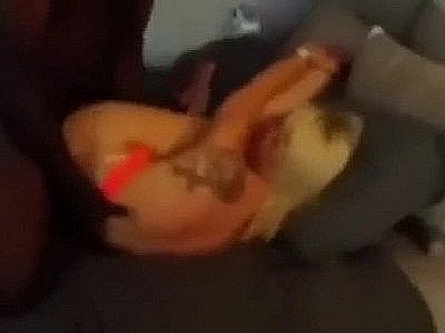 Blonde in High Heels Fucked Missionary and Creamed by BBC