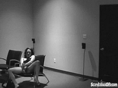 Solo slut masturbates with a toy