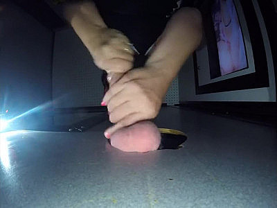 Gloryhole Creampie First Visit Girlfriend Removes Condom