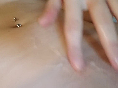 Masturbating with cum